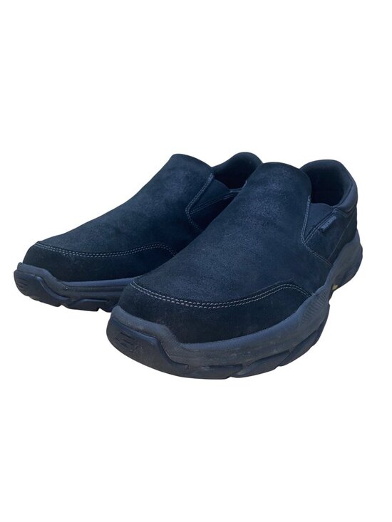 Skechers Men’s Black Slip-On Air-Cooled Memory Foam Goodyear Soles Size 15 main image 7
